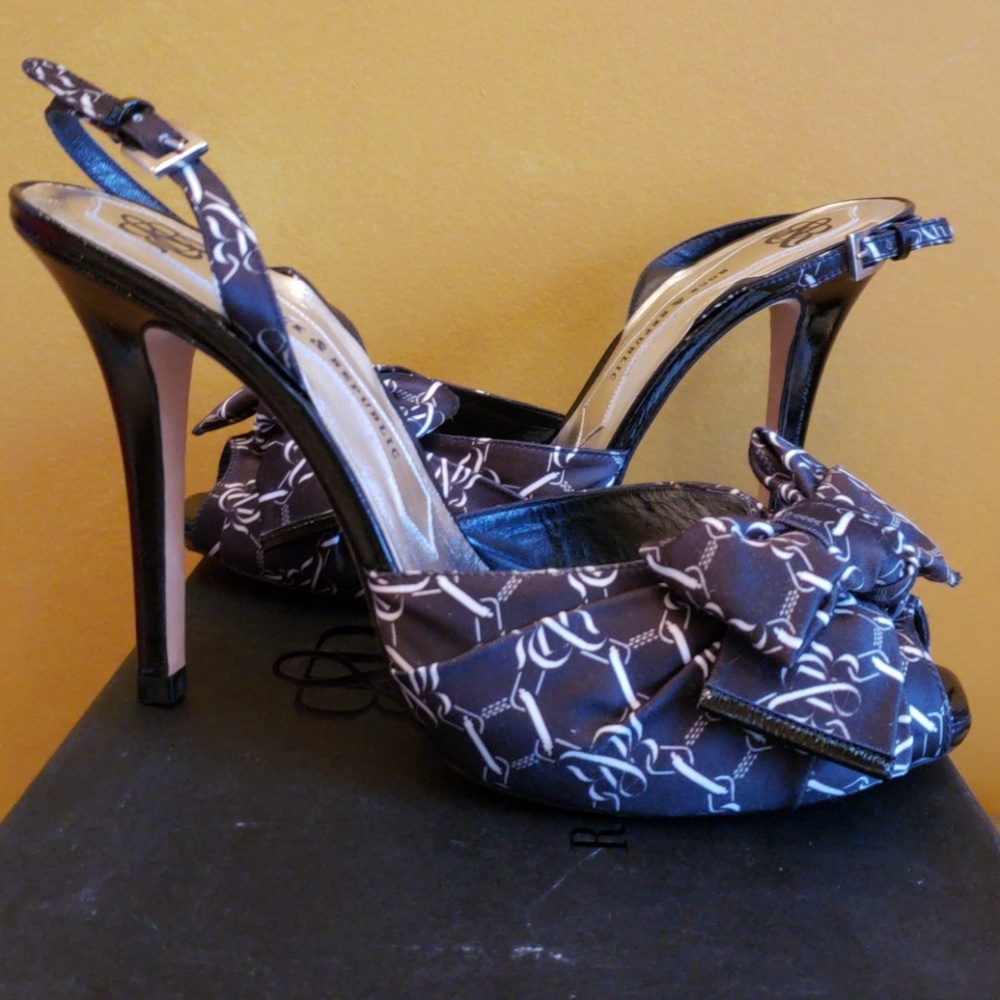 Rock & Republic Black & White Shoes - Picture 6 of 8